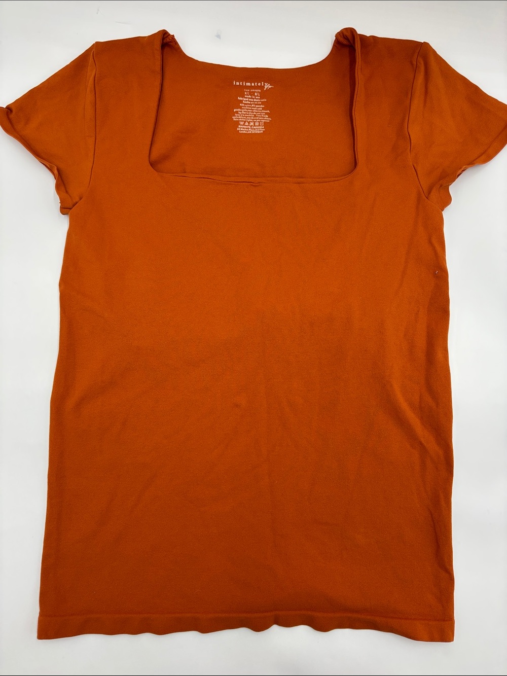 Intimately x Free People Clean Lines Sunfade Baby Tee